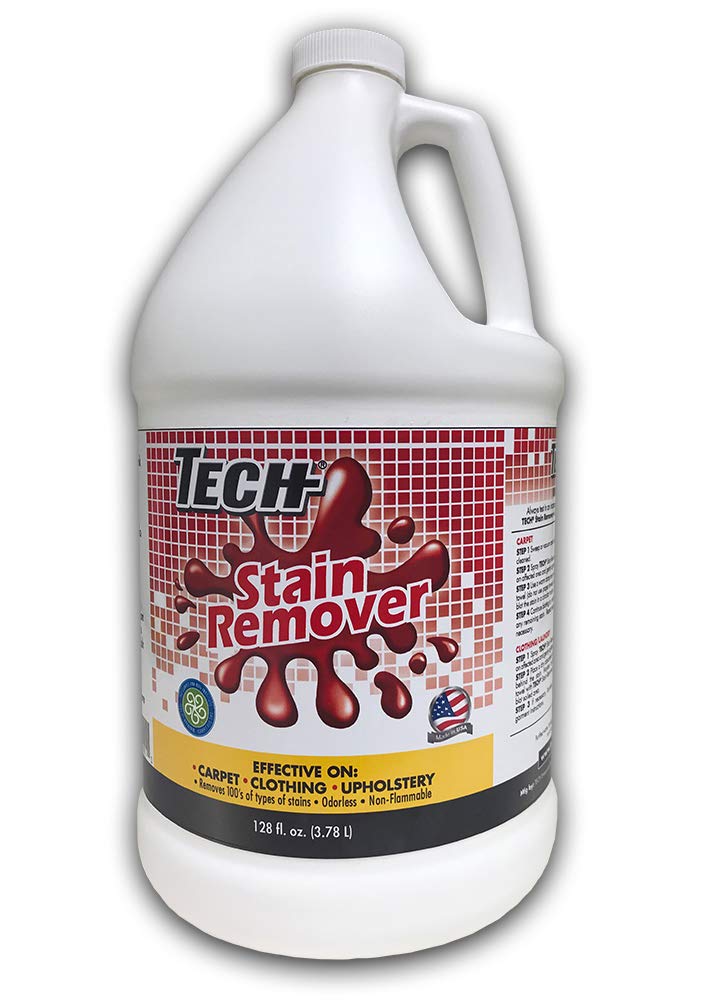 TECH Multi-Purpose Stain Remover, 128 oz, For Carpet, Clothes, Upholstery, and Other Fabrics - Image 1